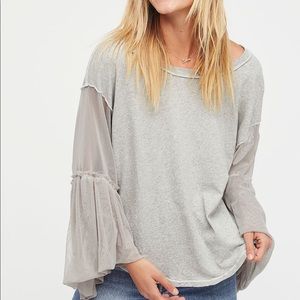NWT Free people still got it top grey size…